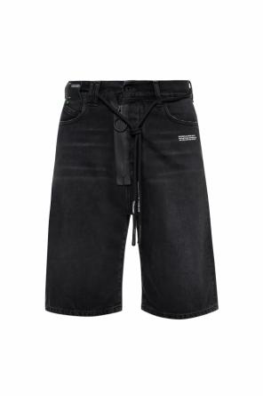 Printed denim shorts, zdjęcie 1 Printed denim shorts od Off White